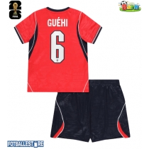 England Marc Guehi #6 Bortedraktsett Barn VM 2026 Kortermet (+ Korte bukser)